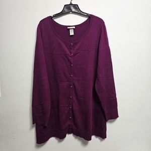 1x Cotton Cardigan sweater